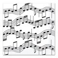 Beistle Co Beistle 58113 Musical Note Luncheon Napkins Pack of 12 58113